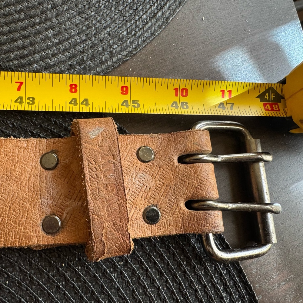Thick Heavy Duty Husky Double Prong Tool Belt - Picture 4 of 4